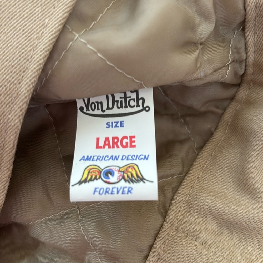 Von Dutch Kustom Kulture Quilted Jacket NWOT - Picture 10 of 10